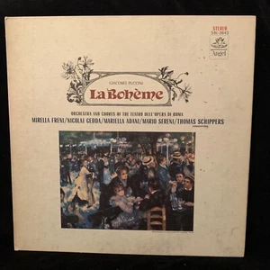 PUCCINI La Boheme - MIRELLA FRENI, Gedda - SCHIPPERS - ANGEL ST 2LP - Picture 1 of 7
