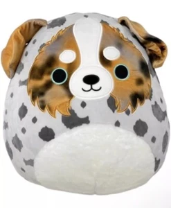 🐕 Rare Giant SQUISHMALLOW RAYLOR 20" Australian Shepherd 2021 - Picture 1 of 1