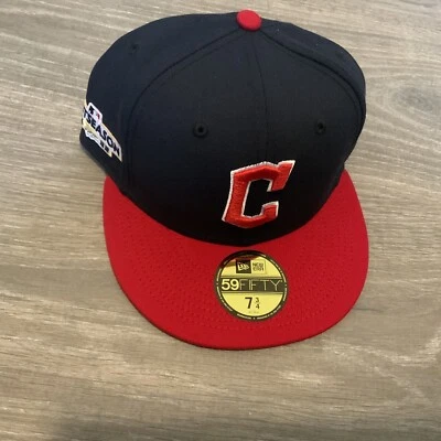 New Era Cleveland Guardians 59FIFTY 2022 Postseason Hat Men’s Size: 7 3/4 - Image 1 of 4
