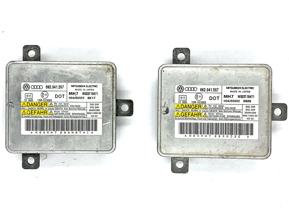 2x OEM Audi / VW 8K0941597C Xenon HID Headlight Ballast Control Unit Module - Image 1 of 2