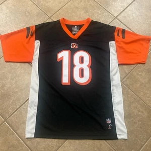 A.J. Green Cincinnati Bengals #18 Nike On Field Black Football Jersey Youth XL - Picture 1 of 8