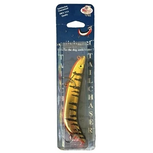 MANN'S BAIT COMPANY 5/8 oz TAILCHASER Fishing Lure • TC540 GOLD BLACK BACK - Picture 1 of 2