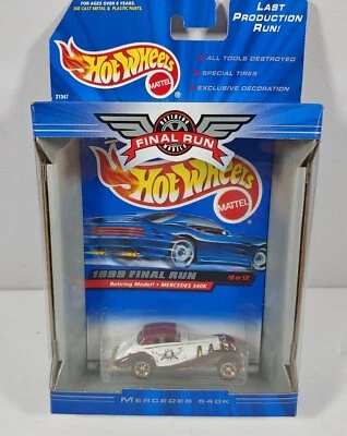 Hot Wheels 1999 Final Run Retirado Modelo #9 De 12 Mercedes 540K Foto 1 de 4