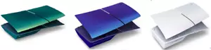 PlayStation 5 PS5 Console cover Chroma Collection White Blue Green - Picture 1 of 4