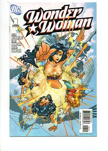 Wonder Woman #1 2006 CUBIERTA VARIANTE de Kubert casi nueva/como nueva 9,6/9,8 ¡perfectamente preciosa! - Imagen 1 de 2