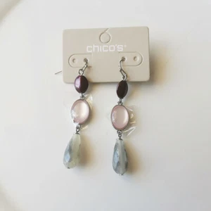 New Chicos Boho Beads Drop Earrings Chic Women Party Vacation Show Jewelry Gift - Picture 1 of 3
