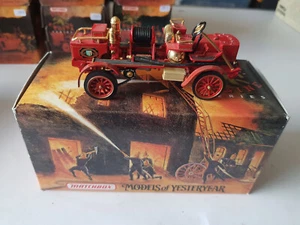 Matchbox Collectibles YFE19 - 1904 Merryweather Fire Engine IMBALLO ORIGINALE #141 - Foto 1 di 3