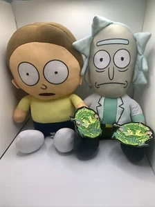 Rick and Morty Toy Factory Adult Swim Plush Stuffed Character Dolls 10" - Picture 1 of 7