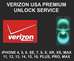 Verizon USA, iPhone All Models, Factory Unlock, Premium - Picture 1 of 6