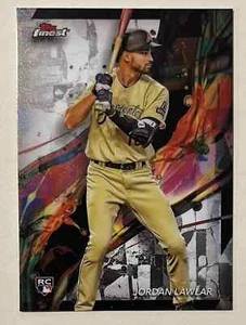 2024 Topps Finest Jordan Lawlar Rookie RC #167 Uncommon Diamondbacks - Picture 1 of 2