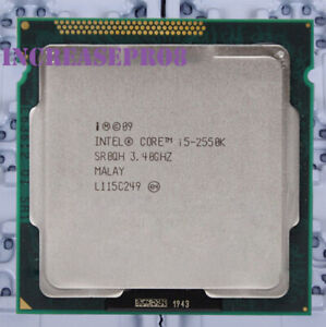 Intel Core I5-2550K I5-2500K I5-3570K I7-2600K 3770K 2700K LGA1155 CPU Processor