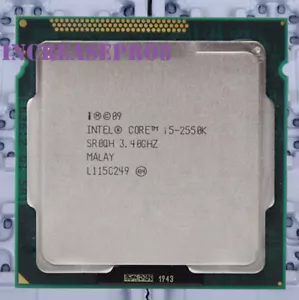 Intel Core I5-2550K I5-2500K I5-3570K I7-2600K 3770K 2700K LGA1155 CPU Processor - Picture 1 of 6