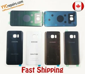 Vitre arrière de remplacement + adhésif Samsung Galaxy S7 Edge G935 OEM - Photo 1 sur 1