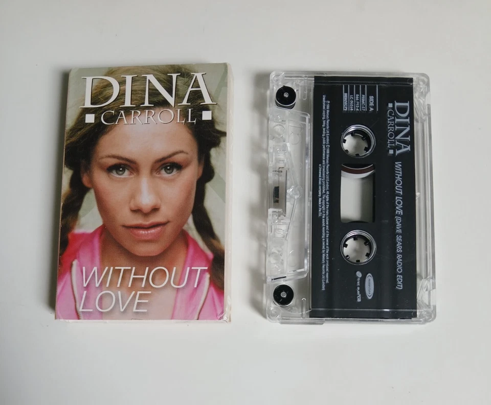 DINA CARROLL WITHOUT LOVE CASSETTE TAPE SINGLE MERCURY UK 1999 - Image 1 of 1