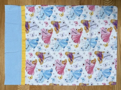 Funda de Almohada Hecha a Mano PRINCESAS Estándar Azul Lunares Apasionado Gracioso Tipo Foto 1 de 4