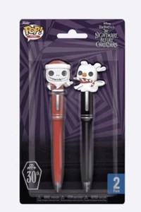 Funko Pop Pens Nightmare Before Christmas Santa Jack & Zero Pen Set - Bild 1 von 2