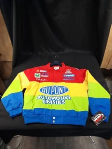 Chase Authentic's mit Etikett! L Jeff Gordan Rainbow Dupont Pit Crew Racing Jacket - Bild 1 von 9