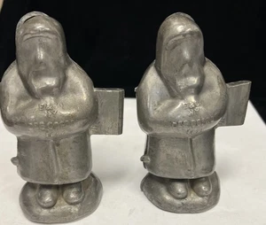 Antique Santa #991 Pewter Chocolate Candy/Ice Cream Rare Mold, (2),DD-5 - Picture 1 of 7