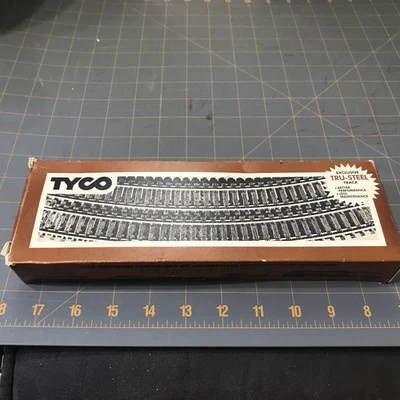 Vintage 1978 Tyco Train Exclusive Tru-Steel Track HO Scale in Box 12 Curves - Image 1 of 4