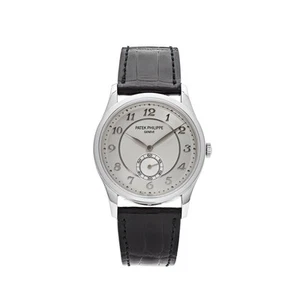 Patek Philippe Calatrava 5196P-001 esfera platino plata - Imagen 1 de 11