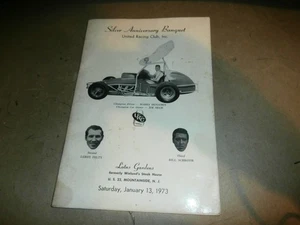1973 URC United Racing Club Bankettprogramm Mountainside NJ Harry Benjamin - Bild 1 von 14