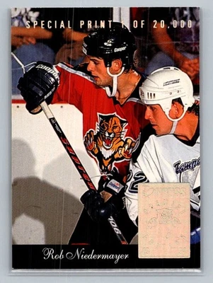 1993-94 Donruss Special Print /20000 Rob Niedermayer #I - Image 1 of 2