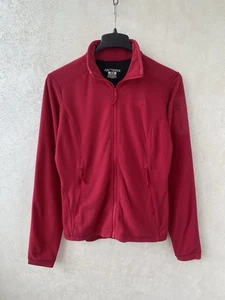 Arc’teryx Delta LT Jacket Womens Sz M Pink Polartec Fleece Full Zip Waffle Knit - Picture 1 of 16