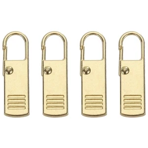 Zipper Pull Replacement, 4 Pcs Detachable Metal Zipper Tab Repair Kit Handle ... - Picture 1 of 6