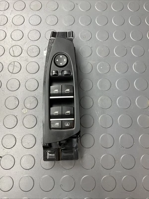 BMW F01 F02 740 750 760 2009-15 OEM lado izquierdo del conductor ventana maestra interruptor botón Foto 1 de 4
