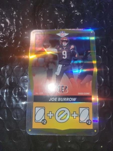 Núcleo de lámina amarilla Uno Elite NFL 2025 #029 Joe Burrow Cincinnati Bengals - Imagen 1 de 2