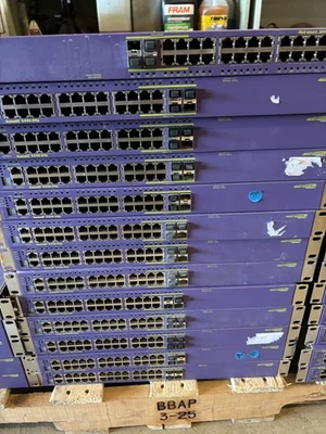 Extreme Networks Summit X440-24P 24-Port Giagbit Network Switch - Image 1 of 2