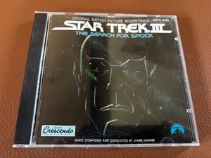Star Trek 3: Search for Spock Soundtrack CD 1992 Crescendo NM - Picture 1 of 3