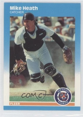 1987 Fleer Update Collector's Edition Glossy Mike Heath #U-42 - Image 1 of 2