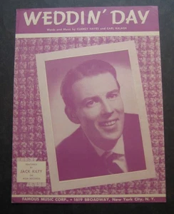 Weddin' Day by Jack Kilty sheet music - Picture 1 of 3