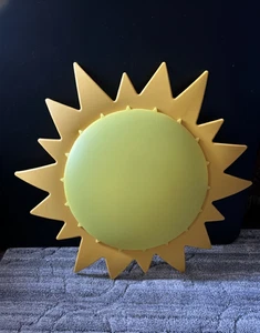 Vintage Ikea Sonne Decken Wand Leuchte Spiel / Klassenzimmer Deko SOL Smila - Bild 1 von 4