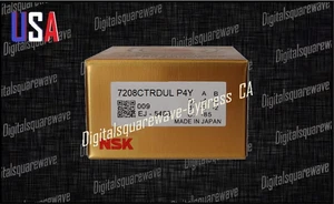   NSK 7208CTRDULP4Y Abec-7 Super Precision Spindle Bearings. ( Set of Two ) - Picture 1 of 4