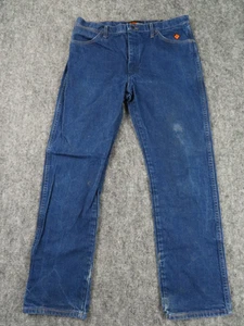 Wrangler FR Jeans Mens 36x32 Blue Flame Resistant Workwear Denim Safety Pants - Picture 1 of 12
