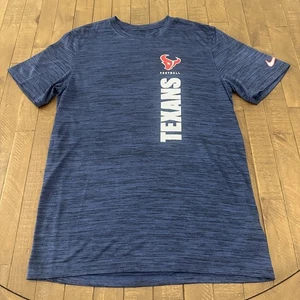 NWT Nike Houston Texans Dri-Fit Short Sleeve Shirt Size Men's Medium - Picture 1 of 7