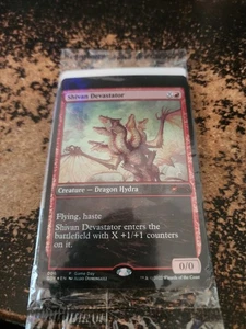 Magic The Gathering MTG Shivan Devastator Game Day Promo Sealed Pack 9 - Bild 1 von 4