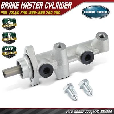 Cilindro maestro de freno nuevo para Volvo 740 1989-1992 760 1987-1990 780 1988-1991 Foto 1 de 4