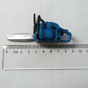 Kinds of 3 1/12 Scale Hand-made Accessories Plastic Chainsaw Model for 6" Figure