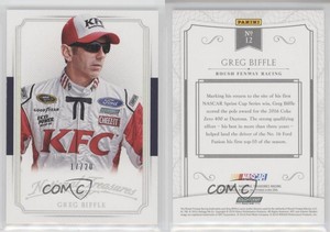 2016 Panini National Treasures Century Silver /20 Greg Biffle #12