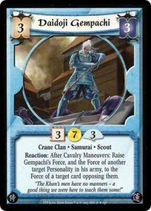 L5R CCG TTT The Truest Test Daidoji Gampachi - Picture 1 of 1