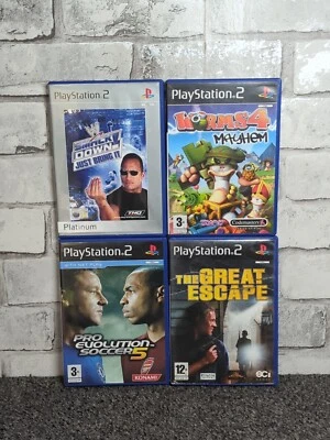 PS2. Sony PlayStation 2. 4 Game Bundle. Various Titles. - Image 1 of 3