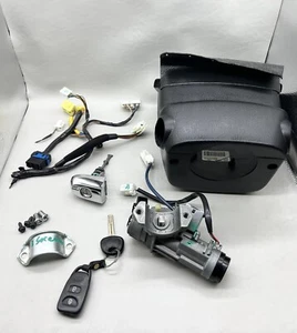 2011-2013 Kia Sorento Ignition Lock Switch Door Cylinder Key & Column Cover OEM - Picture 1 of 24