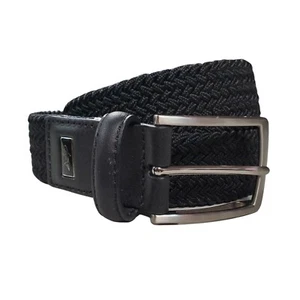 Greg Norman Mens Weave Stretch Belts - Picture 1 of 6