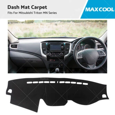 Dash Mat Fits For Mitsubishi Triton MN Series GL GLX Dashboard Sun Cover Carpet - image 1 of 4