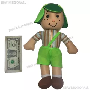 Chavo del 8 Muñecas de Peluche Juguetes 1 pieza Hecho a Mano Vecindad Chavo del Ocho Peluche MEX - Imagen 1 de 8