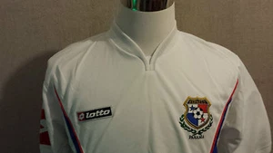 sehr seltenes PANAMA Vintage Lotto Fußball Trikot Größe: M in sehr gutem Zustand - Bild 1 von 7