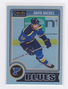2014-15 O-Pee-Chee Platinum - Base - David Backes - #92 - Picture 1 of 2